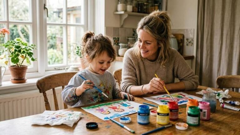 Why Painting Together Is the Screen-Free Family Activity Your Kids Actually Want to Do